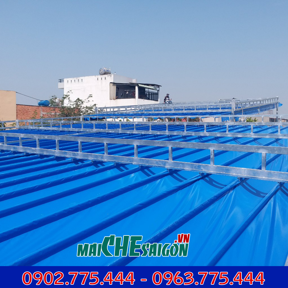 Lắp đặt mái che tỉnh Bình Dương sở hữu những ưu điểm nổi trội