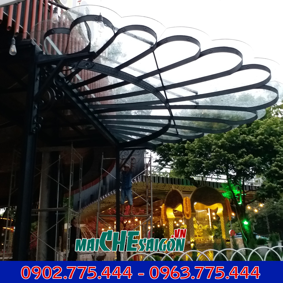 Lắp đặt mái che tỉnh Bình Phước đảm bảo chất lượng tốt nhất