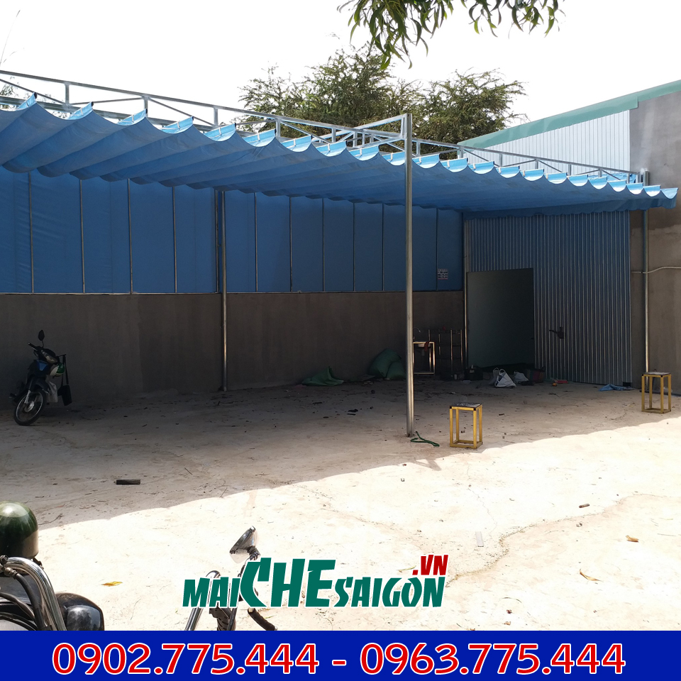 Lắp đặt mái che tỉnh Bình Thuận tại nhà theo yêu cầu