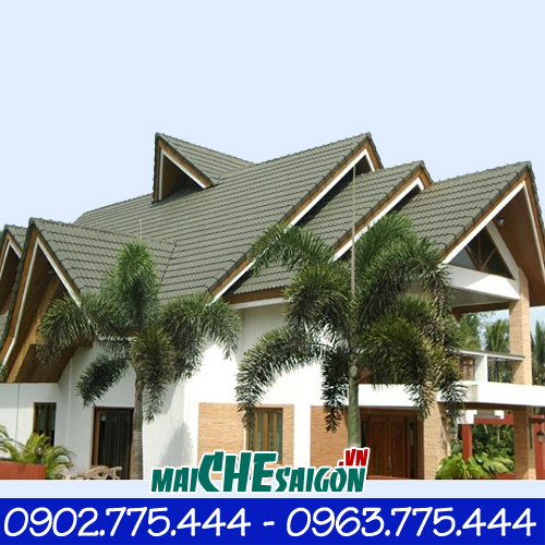 Mái tôn giả ngói cho ngôi nhà thêm xinh
