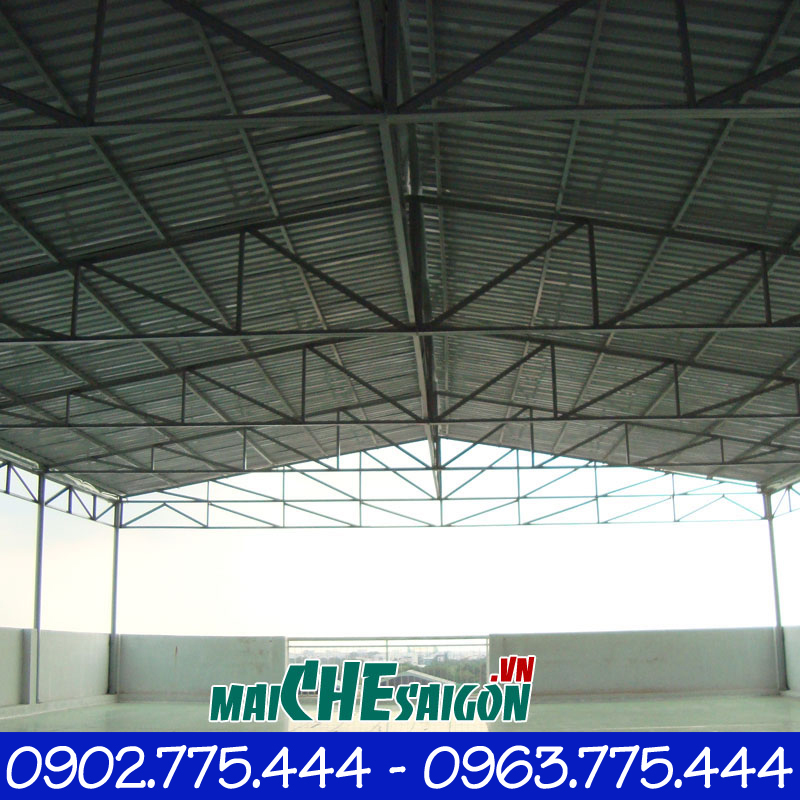 Mái vòm sân thượng cho biệt thự, nhà cao tầng