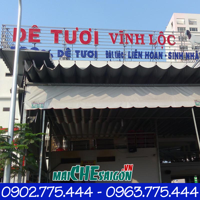 Mái xếp nhà hàng giải pháp cho không gian đẹp