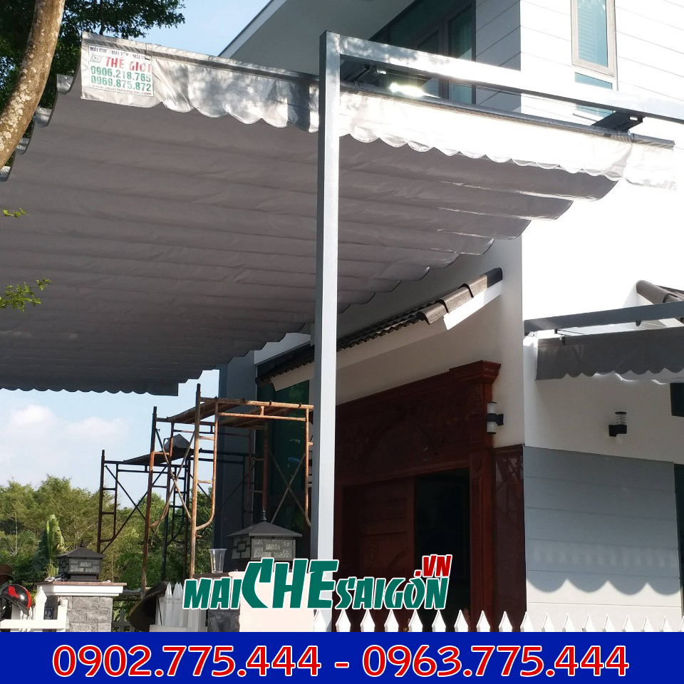 Địa chỉ lắp đặt mái xếp tỉnh Bình Phước tại nhà giá rẻ
