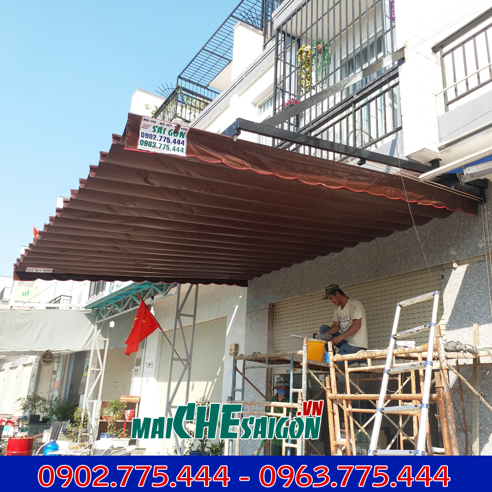 Lắp đặt mái xếp tỉnh Bình Thuận với giá thành hợp lý