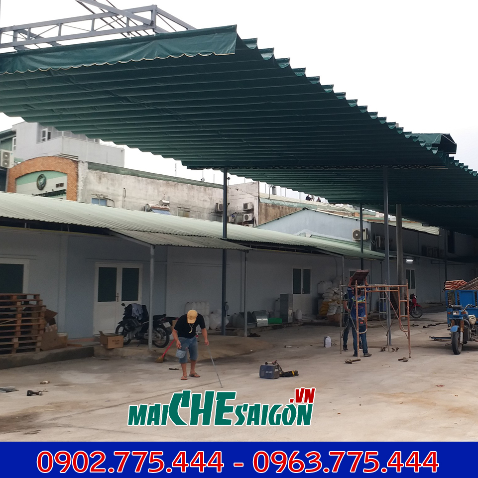 Lắp đặt mái xếp tỉnh Đồng Nai chất lượng dẫn đầu thị trường