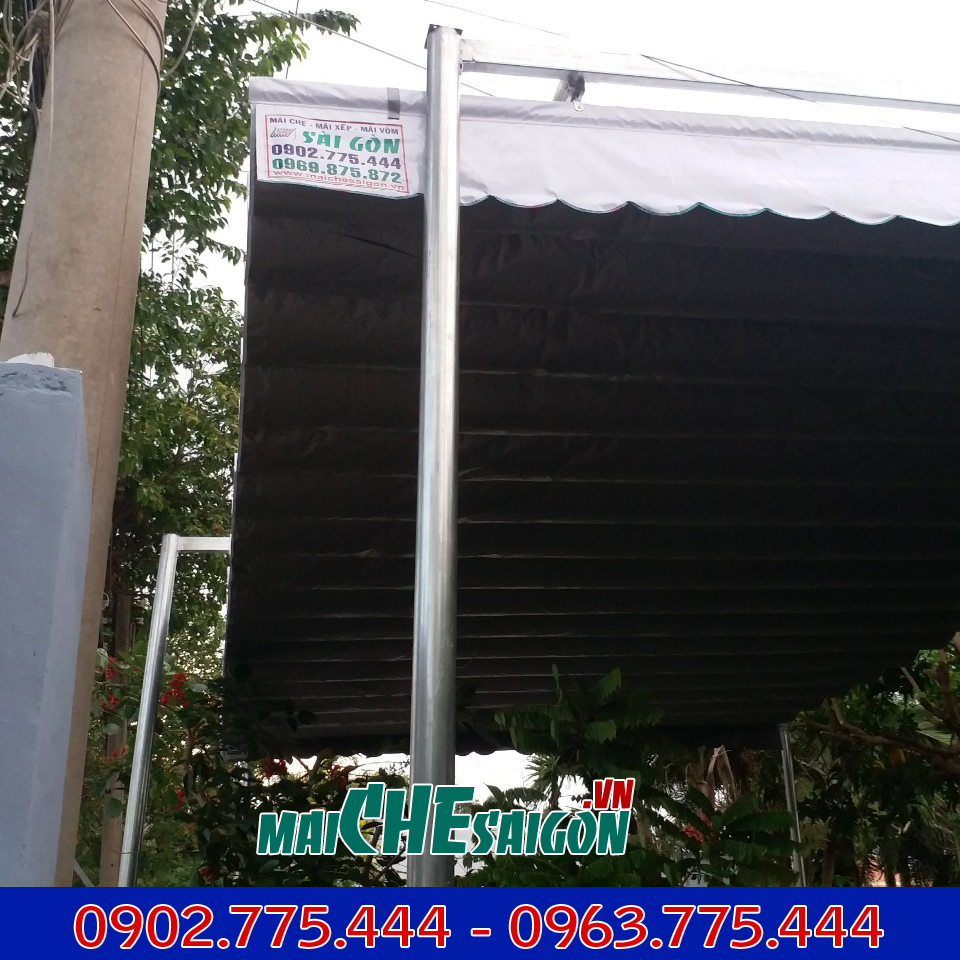 Lắp đặt mái xếp tỉnh Hậu Giang chất lượng nhất thị trường