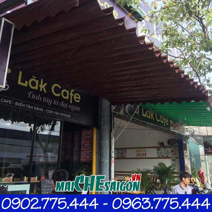 Nhận lắp đặt mái xếp quán cafe tại tp.hồ chí minh