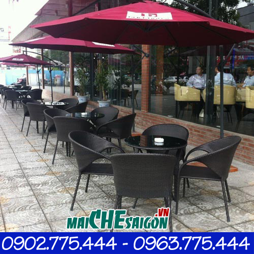 Ô dù cho quán cafe sân vườn tại thủ đức, bình thạnh