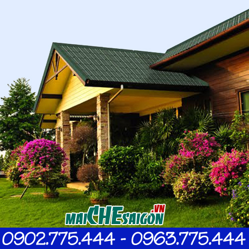Thi công mái tôn giả ngói trọn gói tại tp.hồ chí minh