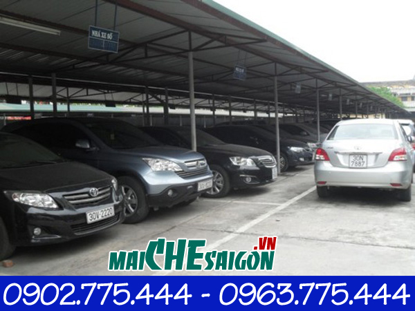 Mái tôn nhà để xe ôtô, xe du lịch