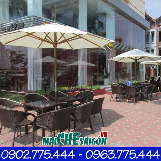 Ô Dù chính tâm cao cấp cho quán cafe