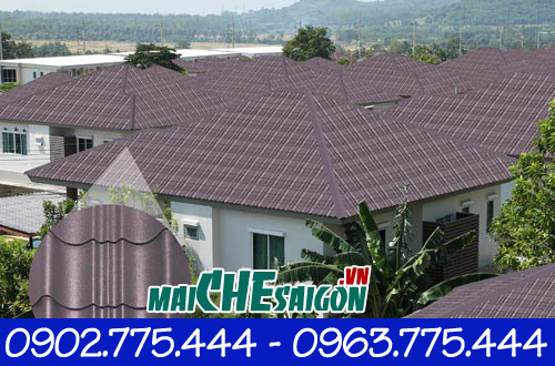 Mái tôn giả ngói mang phong cách Phương Tây